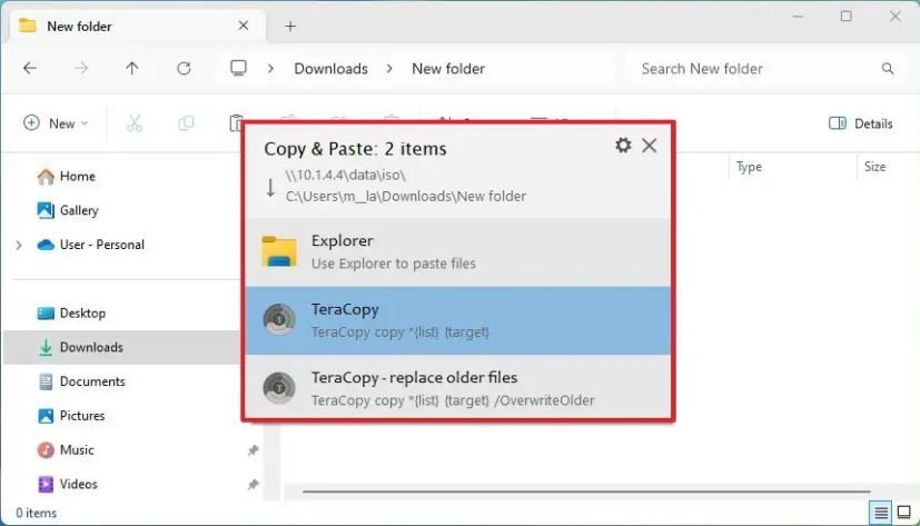 How to use TeraCopy to transfer files on Windows 11, 10 - Pureinfotech
